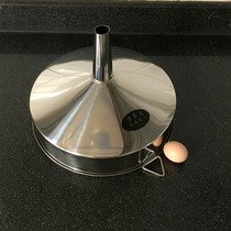 Thickened oversized stainless steel funnel 30cm large diameter large funnel Oil funnel tea residue leakage Food leakage belt leakage net