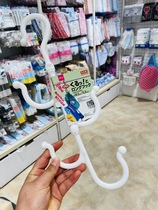 Japan DAISO multi-function drying shoes drying towel socks shoelace adhesive hook home 360 degree rotating shoe rack
