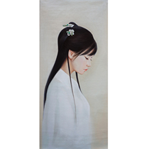 Xue Shoubin thinking Realistic character oil painting decoration living room bedroom decoration collection