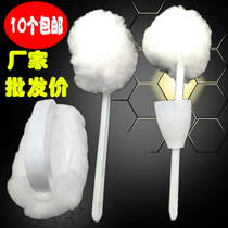 Soft hair toilet brush long handle Hotel bathroom bathroom cleaning toilet brush squeeze water brush head ten