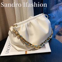 France Sandro Ifashion bag womens 2021 new fashion wild arm bag soft skin cloud bag