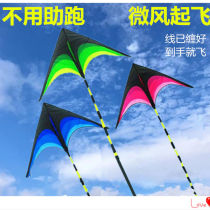Weifang kite children adult beginners breeze easy-to-fly cartoon large grassland net red line wheel new can