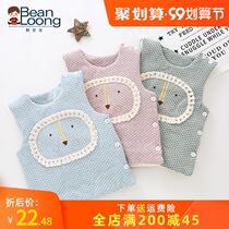 Bean dragon baby cotton vest autumn winter and autumn wear outside wearing vest spring and autumn cotton horse clip baby warm small