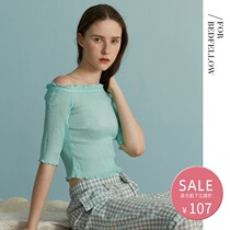 forbeefellow true silk short The blouses of the blouses are lined up for the bottom summer T-shirt