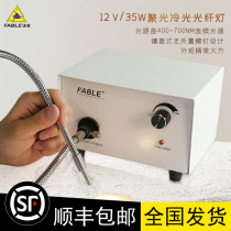 FABLE magic weapon high efficiency fiber light cold light source hose jewelry Jade absorption spectrum halogen lamp FCL-35