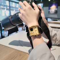 Watch Womens Fashion Electronic Womens Watch 2021 New Advanced Temperament Waterproof Personality Top Ten Brands