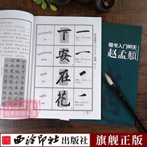 Zhao Mengfu Regular Script Introduction 80 days Stroke Radical Structure chapter method Error demonstration Set word Ancient poetry Adult beginner Primary and secondary school students self-study regular script Brush Calligraphy copying techniques Tutorial Doba Stele regular script