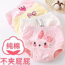 Girls  panties do not clip PP childrens briefs bread pants Little girl shorts small and medium boys pants pure cotton summer