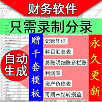 Accounting manual accounting report financial software excel financial statement form bookkeeping voucher generation report