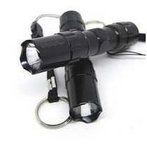 Strong LED flashlight Student dorm mini - small portable household telelight battery flashlight