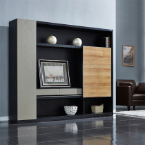 Weihao bookcase Storage cabinet File cabinet Office furniture Large file cabinet Wooden office cabinet Sliding door