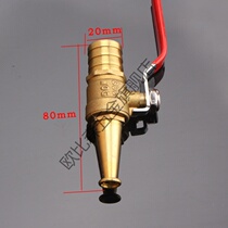 Fire Roll Disc With Copper Water Gun Head Self Rescue Hose Water Gun Head High Pressure Water Gun Copper Gun Head Fire Hose Connector