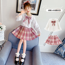 jk uniform skirt elementary school childrens genuine fall girl zk suit dress up k dinck dresses childrens autumn money gk suit