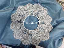 Lace cloud shoulder female buckle detachable fake collar Hanfu fairy shawl hollow lace cheongsam accessories Ming Han Yang