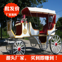 Hot sale boutique European style wedding sightseeing carriage electric wedding photography Royal Cinderella Princess outdoor tour car