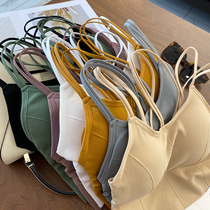 Inside the artifact 2021 summer new small sexy beauty back camisole temperament wild bandeau underwear women