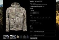 TAD general agent Raptor limited Raptor hard case MC camouflage assault clothing lightweight waterproof men spot
