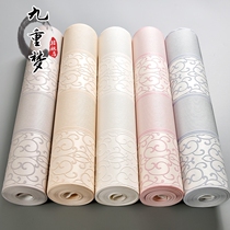 Simple European style wallpaper three-dimensional 3D striped self-adhesive wallpaper warm bedroom living room TV background wall sticker