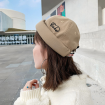 Guapi hat women without brim round hat tide autumn and winter Joker Street retro Landmaster hat hip hop Seaman hat rogue hat female