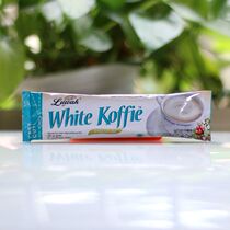 (40 pieces)Bulk single 20g Cat Si Luwa White Coffee instant three-in-one coffee powder Indonesia