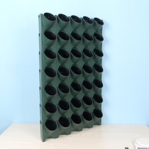 Combined three-dimensional green planting box outdoor vertical wall-mounted plant wall flower pot container plastic planting wall
