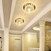  Downlight led ceiling light Embedded living room 3w spotlight ceiling light 7 5 single light corridor crystal aisle light