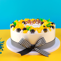 Fruit cake model 2021 new simulation fake cake does not fade and does not deform plastic custom samples