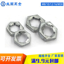  Hot-dip galvanized Hot-dip zinc 304 Stainless steel fastener nut M8-M30 GB805 DIN7967