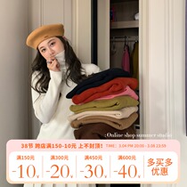 Summer home High collar Soft glutinous Faculty Body Beating Undershirt Woman Inner Lap air blouses 2021 Autumn Winter new