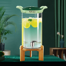 Cold water jug with faucet Household glass high temperature light luxury cold water jug Lemon cold plain water jug Juice drink bucket