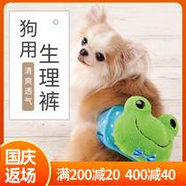 Japan imported IVPETS Ai Shih male dog pants Teddy Bome small and medium-sized dog clothes sanitary pants