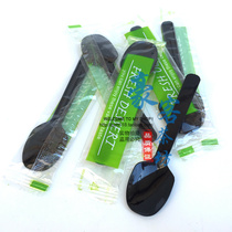 One-time independent packaging spoon mousse spoon Ice cream spoon Dessert spoon Pudding spoon 200pcs