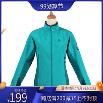 KAILAS kailstone KG220026 Outdoor Womens windproof fleece jacket soft shell coat anti-static *