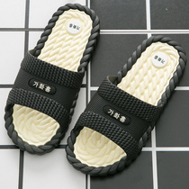 2021 new outdoor summer ins trendy mens special sandals beach outside wearing a couple big code slippers