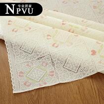 NPVU waterproof tablecloth plastic fabric ins anti-scalding and oil-proof disposable coffee table mat Nordic tablecloth rectangular dining table