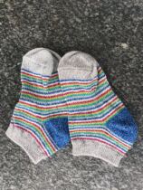 Outside single pure cotton boy boat socks in the outer part