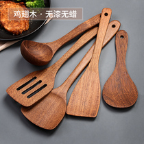 Wooden shovel non-sticky pan special chicken fin wood cookware soup spoon high temperature wood fried shovel