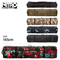 NITRO winter new snowboard bag wheeled ski protection bag tug ski bag 165cm