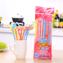1032 Shuangtong Art Straw Disposable Straw 50 Colored Straw Juice Straw