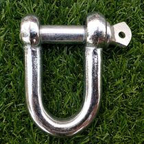 High-strength trailer hook car trailer rope U-hook off-road vehicle modified horseshoe shackle traction link adhesive hook