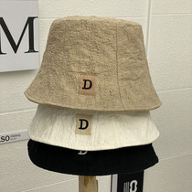 Japanese basin hat Net red fishermans hat female summer D letter hat Korean leisure Sunscreen Face niche bucket hat