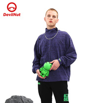 DEVIL NUT Tide brand demon 21 autumn and winter New Men and women couples pullover sweater quantum mechanics ATO