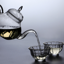 Day Style Handmade Single Small Pot Mouth Jug With Filter Glass Pot Bubble Teapot Pear Shaped Pot Mini Pot Kung Fu Teapot