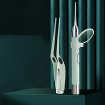 Earthen Divine Instrumental Dig earner Shine With Light Soft Head Baby Ear Shit Children Special Digging Ear Safety Tweezers Visible