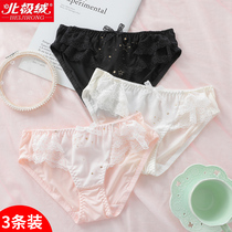 Sexy lace lace briefs women sweet temptation cute summer thin breathable