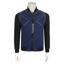 Special 899-with cashmere L UIS BIU autumn and winter mens sports jacket blue wool
