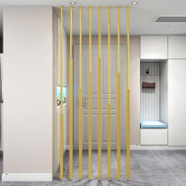 Partition screen Nordic modern household net red wrought iron wall living room bedroom block decoration column entrance entrance