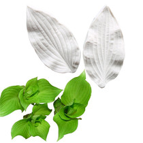New product Jade Hairpin flower leaf English simulation sugar flower texture silicone mold die bread flower leaf mold