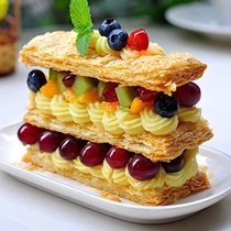 Anjia animal oil frozen Napoleon meringue dry ice delivery only sent Shunfeng products Please 10 pieces