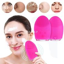 Facial Cleansing Brush Sonic Vibration Mini Face Cleaner Ele